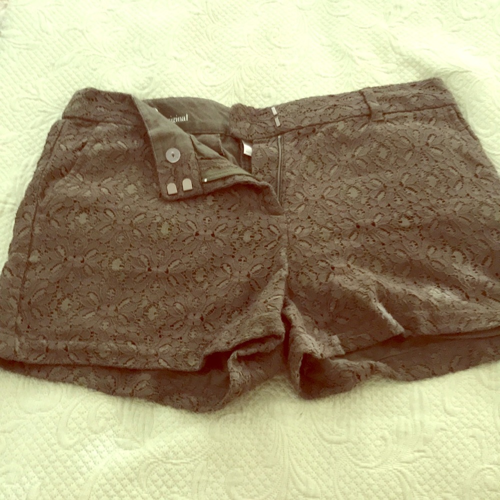 Olive shorts